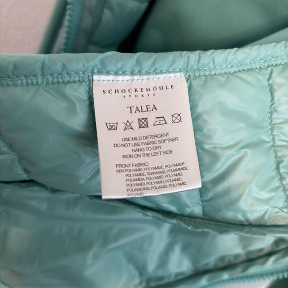 Schockemohle Jacket XS Talea Style Opal Teal Equestrian Heritage Riding - Picture 4 of 6